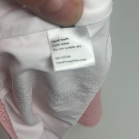 NWOT Reformation Pink Swim Bikini Top  Size Medium - Picture 7 of 8